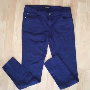 F21 Colored Mid Rise Skinny Jeans